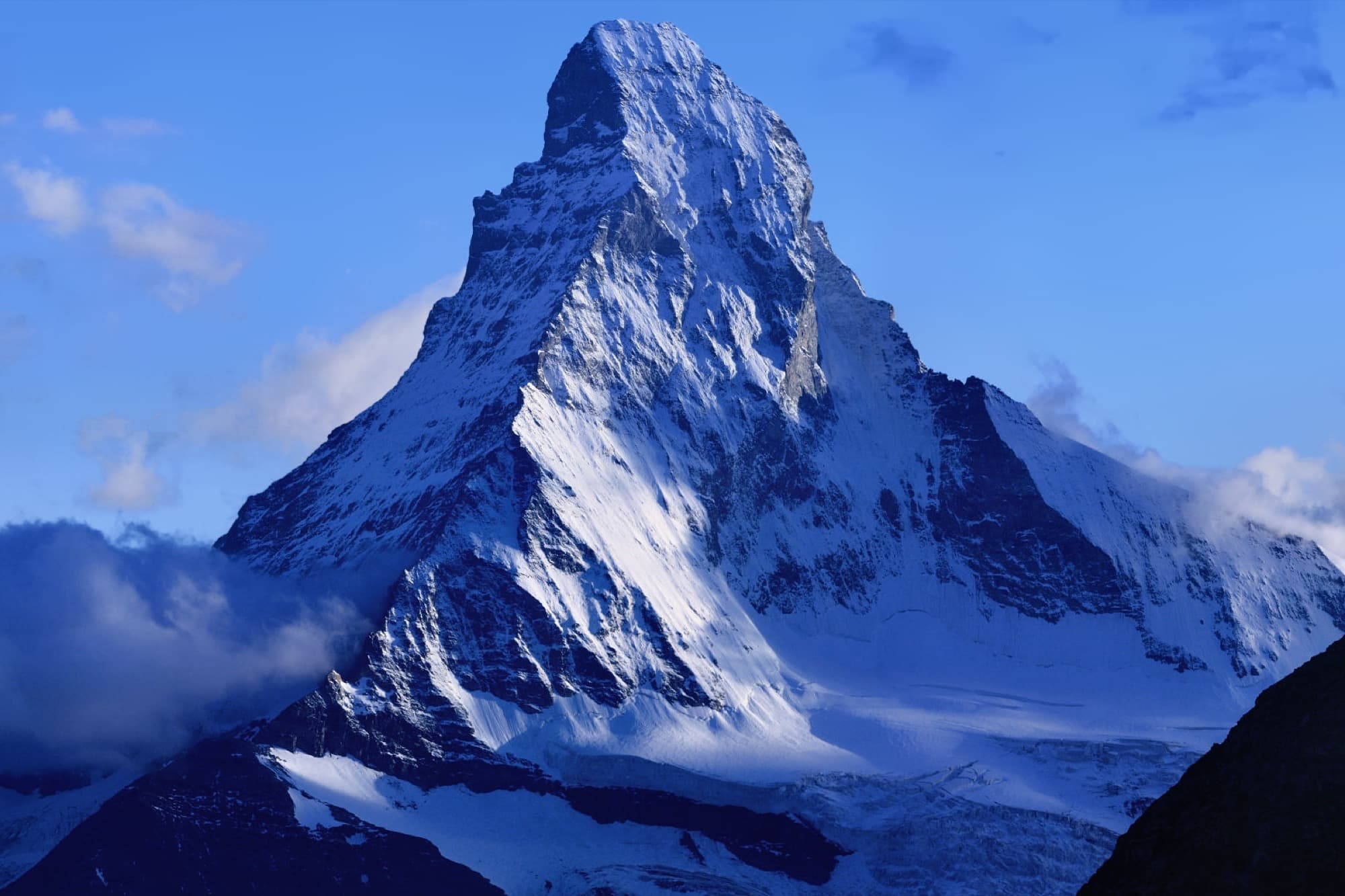 The Matterhorn at sunrise from the Gornergrat